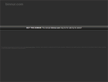 Tablet Screenshot of binnur.com